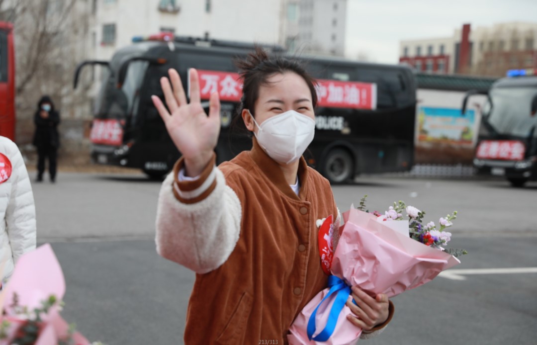 春暖花開，英雄歸來！葫蘆島市第二人民醫(yī)院支援綏中醫(yī)療隊凱旋而歸~(圖8)