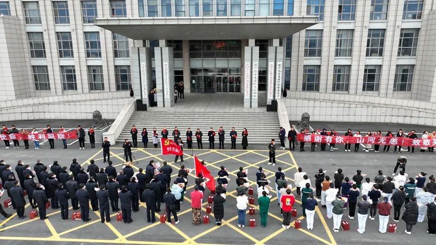 春暖花開，英雄歸來！葫蘆島市第二人民醫(yī)院支援綏中醫(yī)療隊凱旋而歸~(圖3)